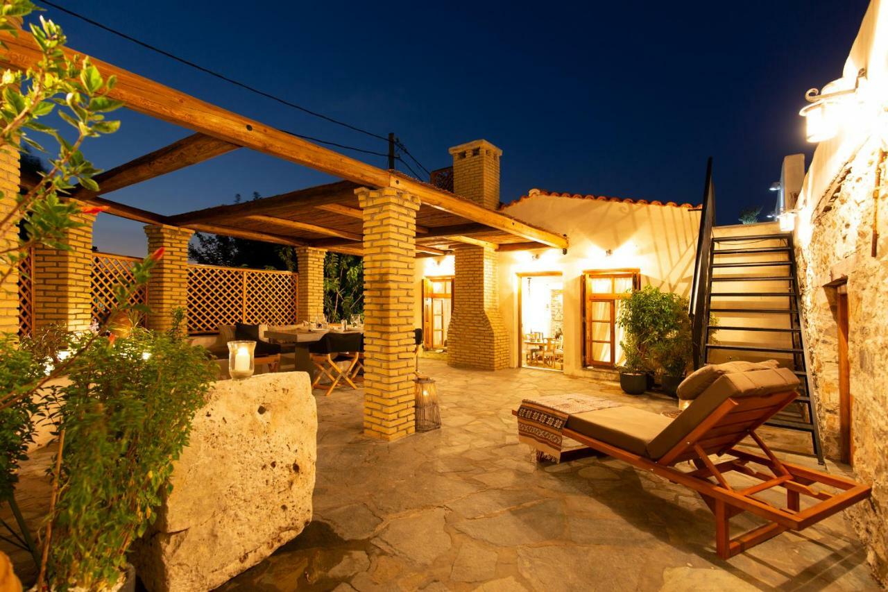 Villa Of The Old Olive Oil Factory Ágios Konstantínos 外观 照片
